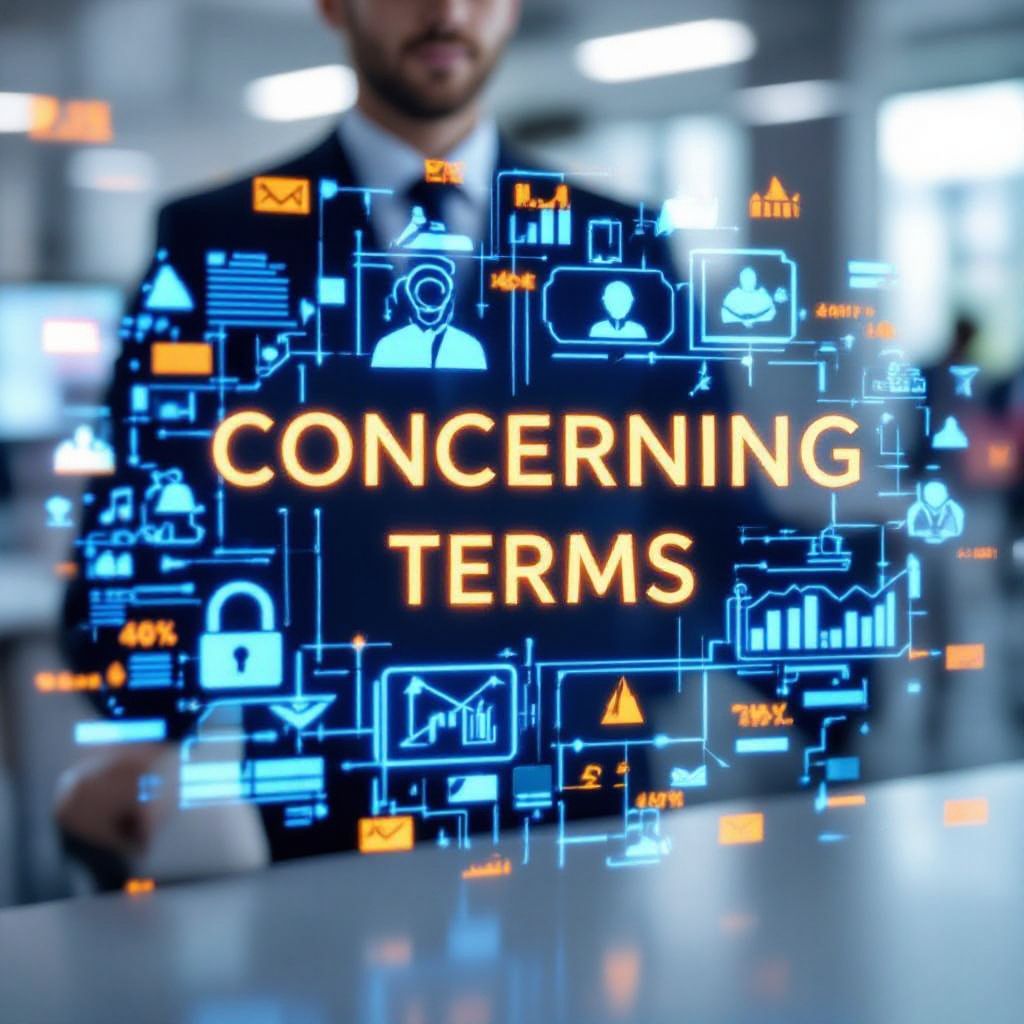 네트워크 연결 조명이 있는 기술 회로 기판 표면 위의 밝은 황금색 균형 저울